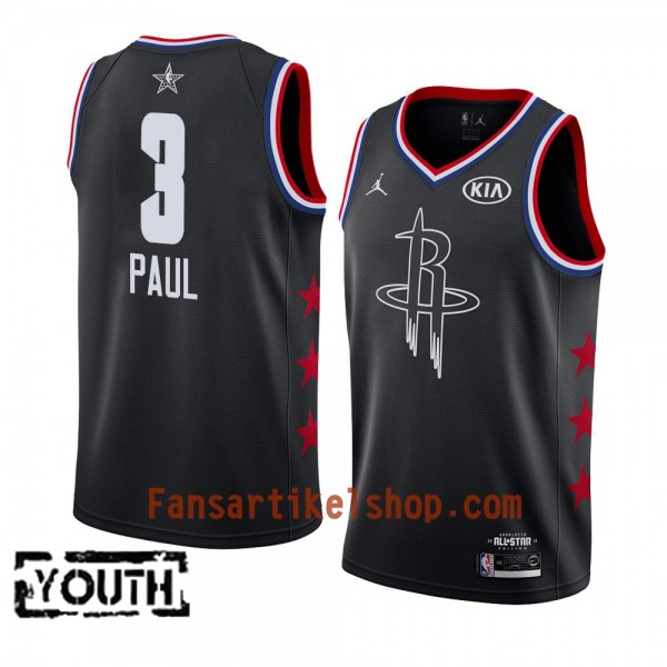 Houston Rockets Trikot Chris Paul 3 2019 All-Star Jordan Brand Schwarz Swingman - Kinder Houston Rockets Trikot Chris Paul 3 2019 All-Star Jordan Brand Schwarz Swingman - Kinder